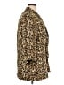 Zara Basic Animal Print Gold Blazer Size XL - photo 4