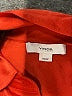 Vince. 100% Silk Red Long Sleeve Silk Top Size XS - photo 7