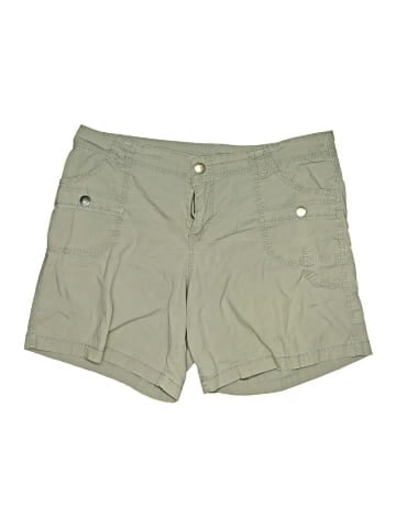 Lane Bryant Khaki Shorts (view 1)