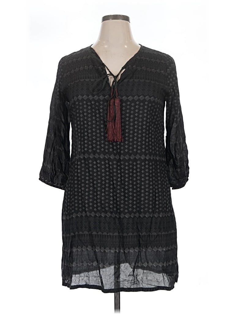 Pre-owned Zara Collection Casual Dress In Gray
