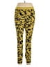 Yitty Print Yellow Active Pants Size XL - photo 2