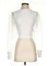 Zara 100% Polyester White Long Sleeve Top Size S - photo 1