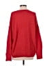 Vince Camuto Solid Red Pullover Sweater Size M - photo 2