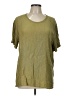 Flax Green Short Sleeve Blouse Size 10 (M) - photo 1