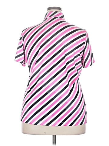 Tail Short Sleeve Blouse (view 2)
