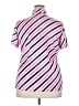 Tail Stripes Pink Short Sleeve Blouse Size XXL - photo 2