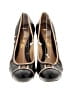 L.A.M.B. 100% Leather Black Heels Size 8 - photo 2