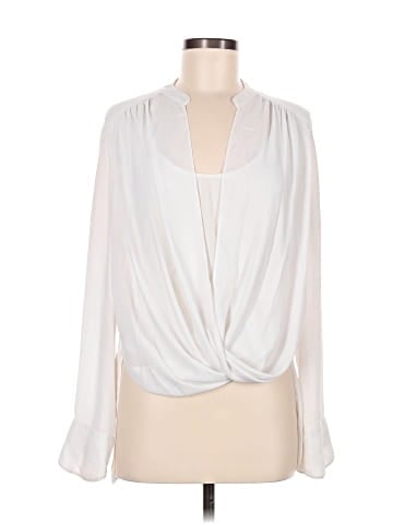 BCBGMAXAZRIA Long Sleeve Blouse (view 1)
