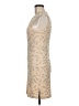 Alexia Admor 100% Acetate Tan Cocktail Dress Size M - photo 5