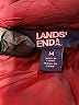 Lands' End 100% Nylon Burgundy Vest Size M - photo 3