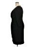 Eliza J Solid Black Cocktail Dress Size 18 - photo 5