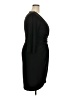 Eliza J Solid Black Cocktail Dress Size 18 - photo 4