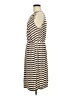 Talbots Stripes Brown Casual Dress Size Med Petite - photo 5