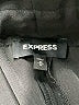 Express 100% Polyester Solid Black Casual Skirt Size M - photo 4