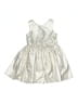 H&M Metallic Silver Dress Size 6 - photo 1