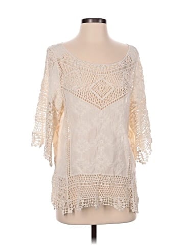 Democracy 3/4 Sleeve Blouse (view 1)