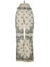 Tory Burch 100% Cotton Paisley Ivory Casual Pants Size 27 waist - photo 1