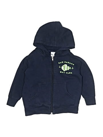 Rabbit Skins Zip Up Hoodie (view 1)