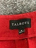 Talbots 100% Linen Burgundy Shorts Size 2 - photo 3