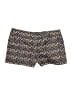 Trina Turk 100% Polyester Chevron-herringbone Brown Shorts Size 6 - photo 1