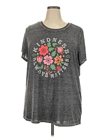 Lane Bryant Short Sleeve T-Shirt (view 1)