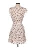 Trixxi 100% Polyester Hearts Ivory Casual Dress Size M - photo 2