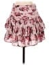 Auguste 100% Rayon Floral Pink Casual Skirt Size 4 - photo 1