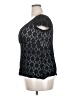 AB Studio Black Short Sleeve Top Size 2X - photo 5