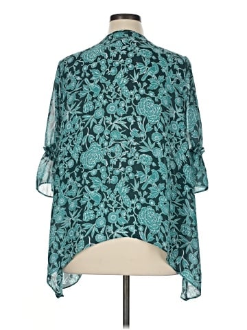 LC Lauren Conrad 3/4 Sleeve Blouse (view 2)