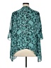 LC Lauren Conrad 100% Polyester Teal 3/4 Sleeve Blouse Size XL - photo 2