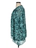 LC Lauren Conrad 100% Polyester Teal 3/4 Sleeve Blouse Size XL - photo 5