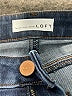 Ann Taylor LOFT Solid Blue Jeans Size 27 waist - photo 4