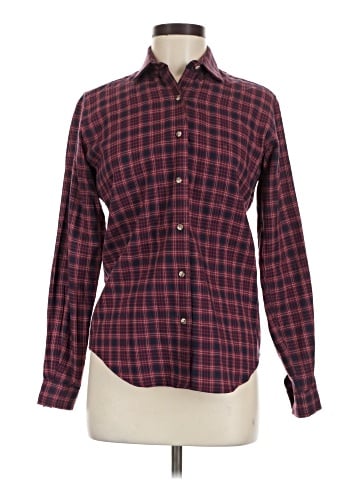 Abercrombie & Fitch Long Sleeve Button-Down Shirt (view 1)