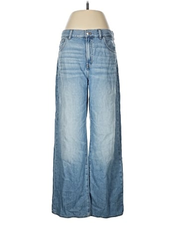 Madewell The Perfect Vintage Wide-Leg Jean in Airy Denim (view 1)