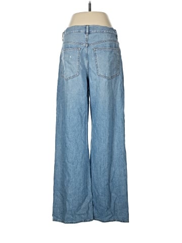 Madewell The Perfect Vintage Wide-Leg Jean in Airy Denim (view 2)