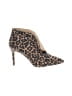 Jessica Simpson Animal Print Brown Ankle Boots Size 8 1/2 - photo 1