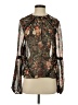 Intermix Black Long Sleeve Blouse Size S - photo 1