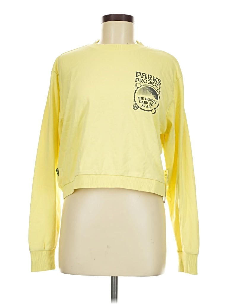 Pre-owned Parks Project Long Sleeve T-shirt In Yellow