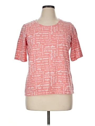 Denim & Co Short Sleeve Top (view 1)
