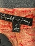 Elizabeth and James Paisley Orange Shorts Size S - photo 3