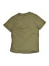 Cyrillus 100% Cotton Solid Green Short Sleeve Henley Size 12 - photo 2