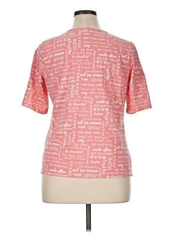Denim & Co Short Sleeve Top (view 2)