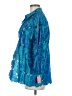 Marisa Baratelli 100% Silk Teal Jacket Size 8 - photo 5