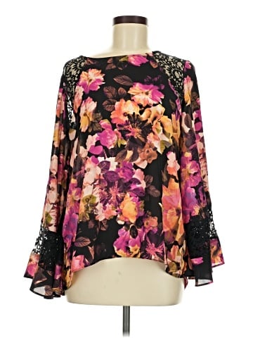 Jennifer Lopez Long Sleeve Blouse (view 1)