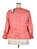 Sachin + Babi 100% Polyester Red 3/4 Sleeve Blouse Size XXXL - photo 2