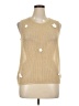 Lola 100% Polyester Tan Sleeveless Top Size XL - photo 1