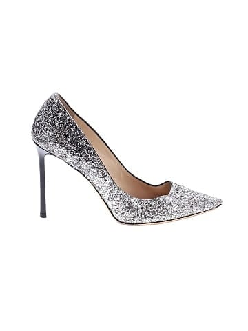 Jimmy Choo Glitter Pumps (view 1)