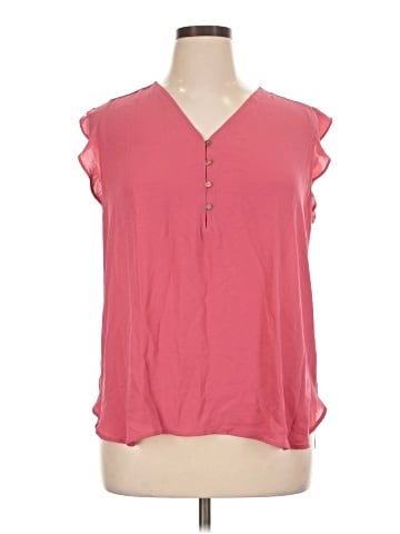 Ann Taylor LOFT Short Sleeve Blouse (view 1)