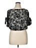 MICHAEL Michael Kors 100% Polyester Black 3/4 Sleeve Blouse Size XL - photo 1