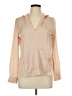 Avec Les Filles 100% Polyester Tan Long Sleeve Blouse Size L (estimated) - photo 1